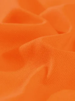 Poloshirt in Piqué-Qualität Mandarine