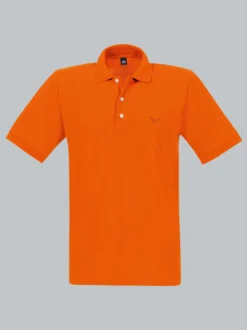 Poloshirt in Piqué-Qualität Mandarine
