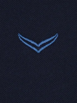 Poloshirt in Piqué-Qualität Navy