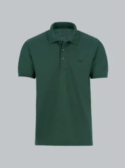 Poloshirt in Piqué-Qualität Tanne