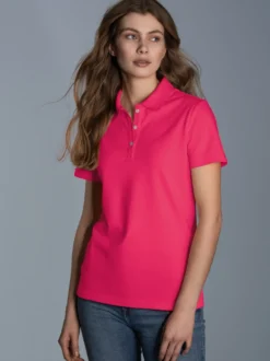 Poloshirt Koralle