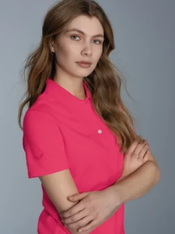Poloshirt Koralle