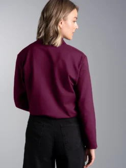 Poloshirt mit Brusttasche Sangria