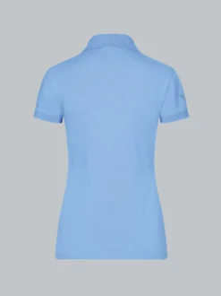 Poloshirt mit Kristallsteinen Horizont