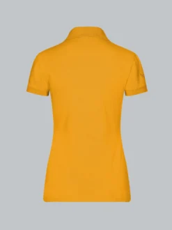 Poloshirt mit Kristallsteinen Goldlack-alt (66a)
