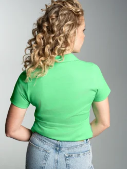 Poloshirt ohne Knopfleiste