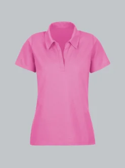 Poloshirt ohne Knopfleiste Candy