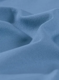 Poloshirt ohne Knopfleiste Horizont
