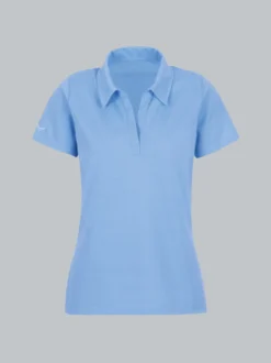 Poloshirt ohne Knopfleiste Horizont