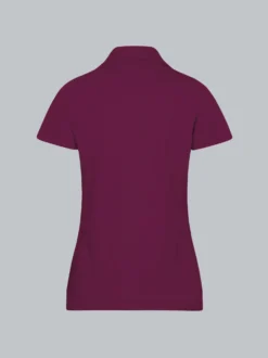 Poloshirt ohne Knopfleiste Sangria