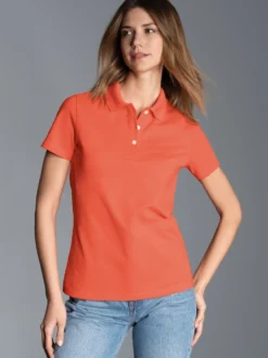 Poloshirt Peach