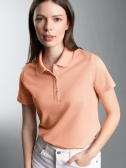 Poloshirt Puder