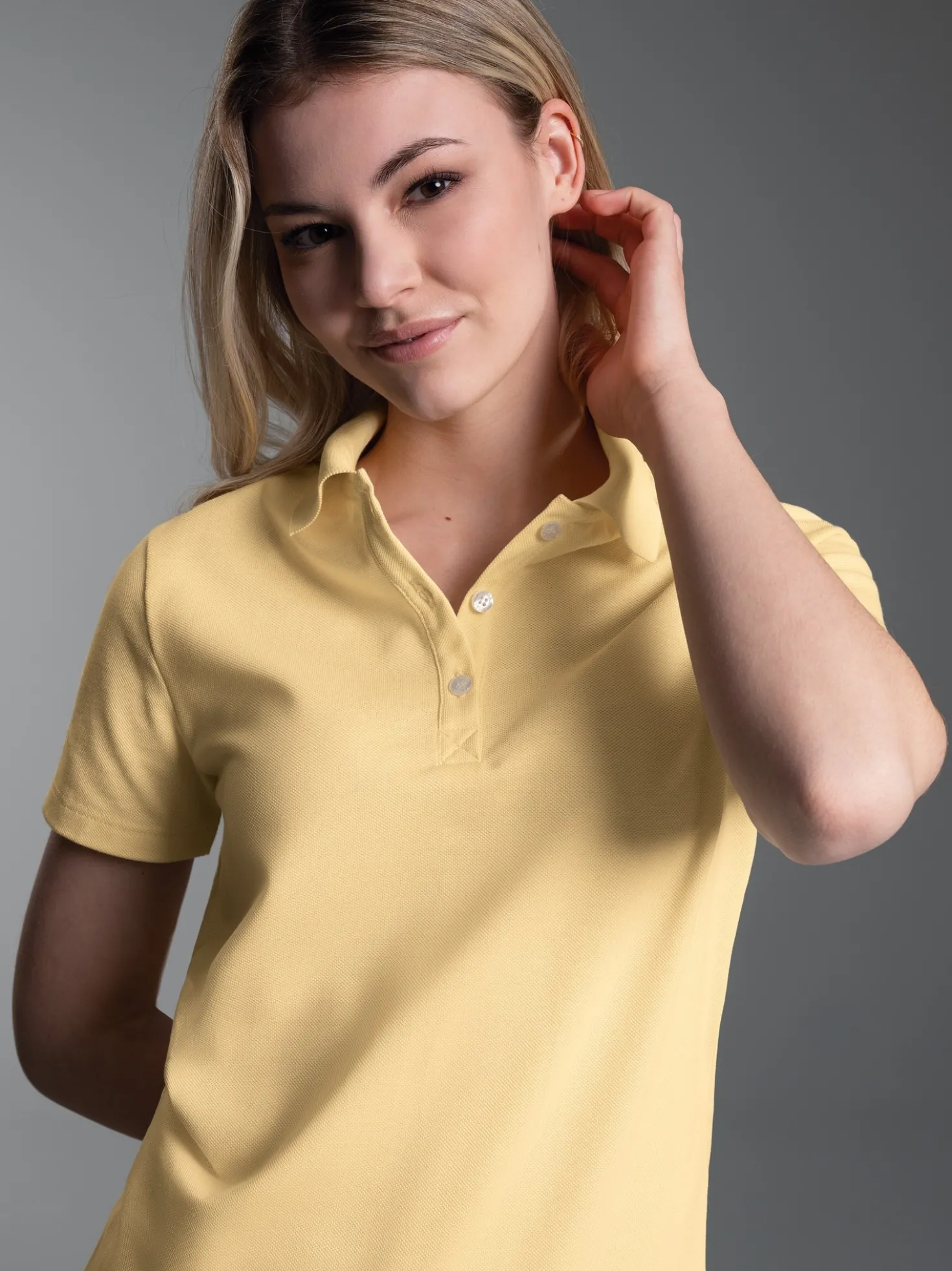 Poloshirt Vanille