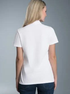 Poloshirt Weiss