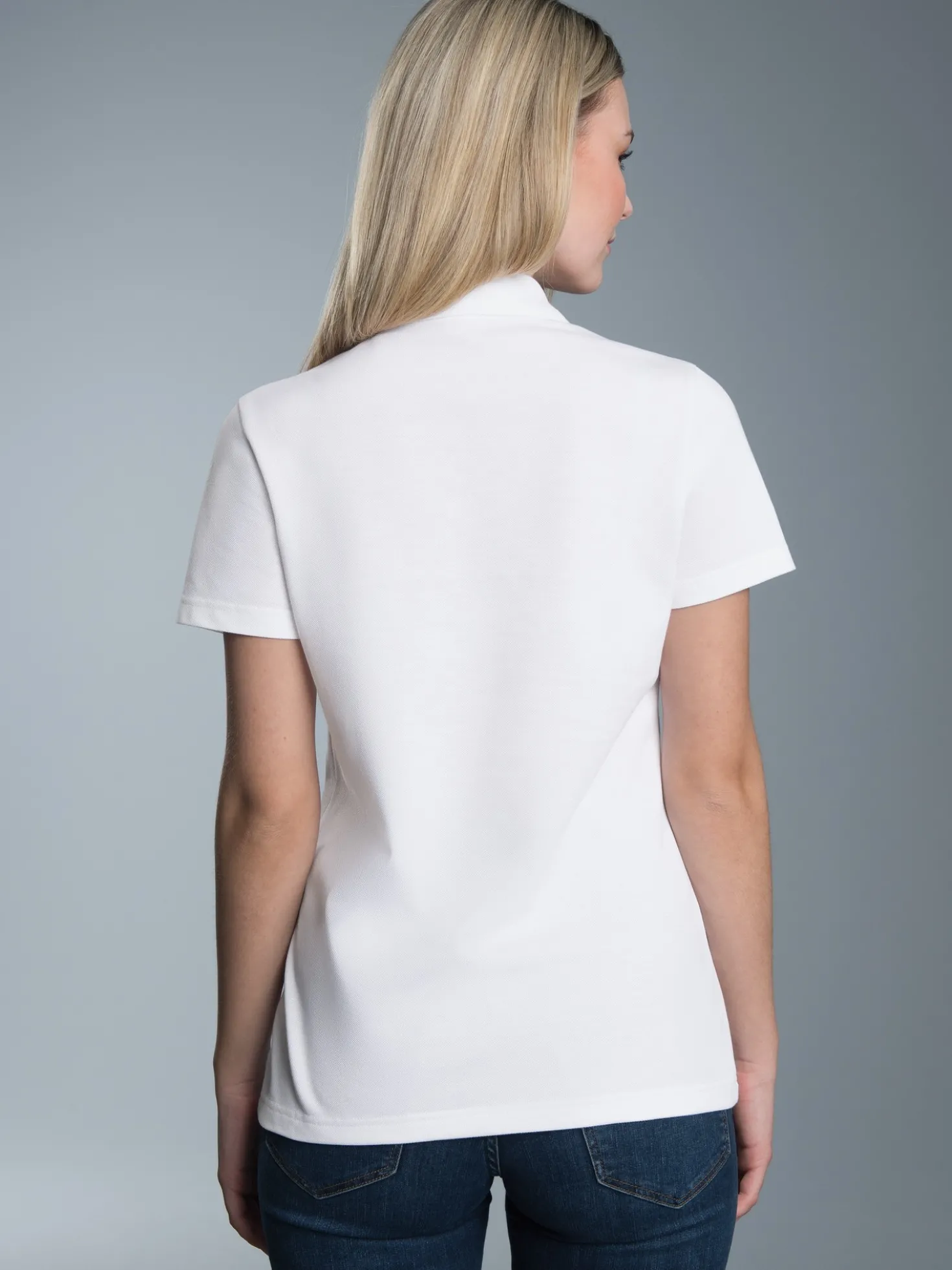 Poloshirt Weiss