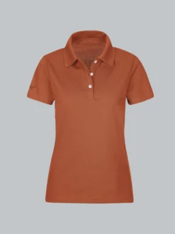 Poloshirt Zimt