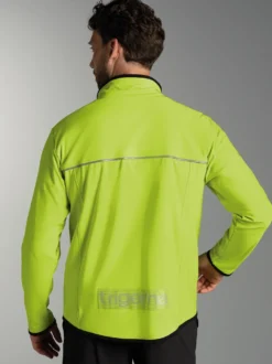 Praktische Sportjacke aus Microfaser Lemon
