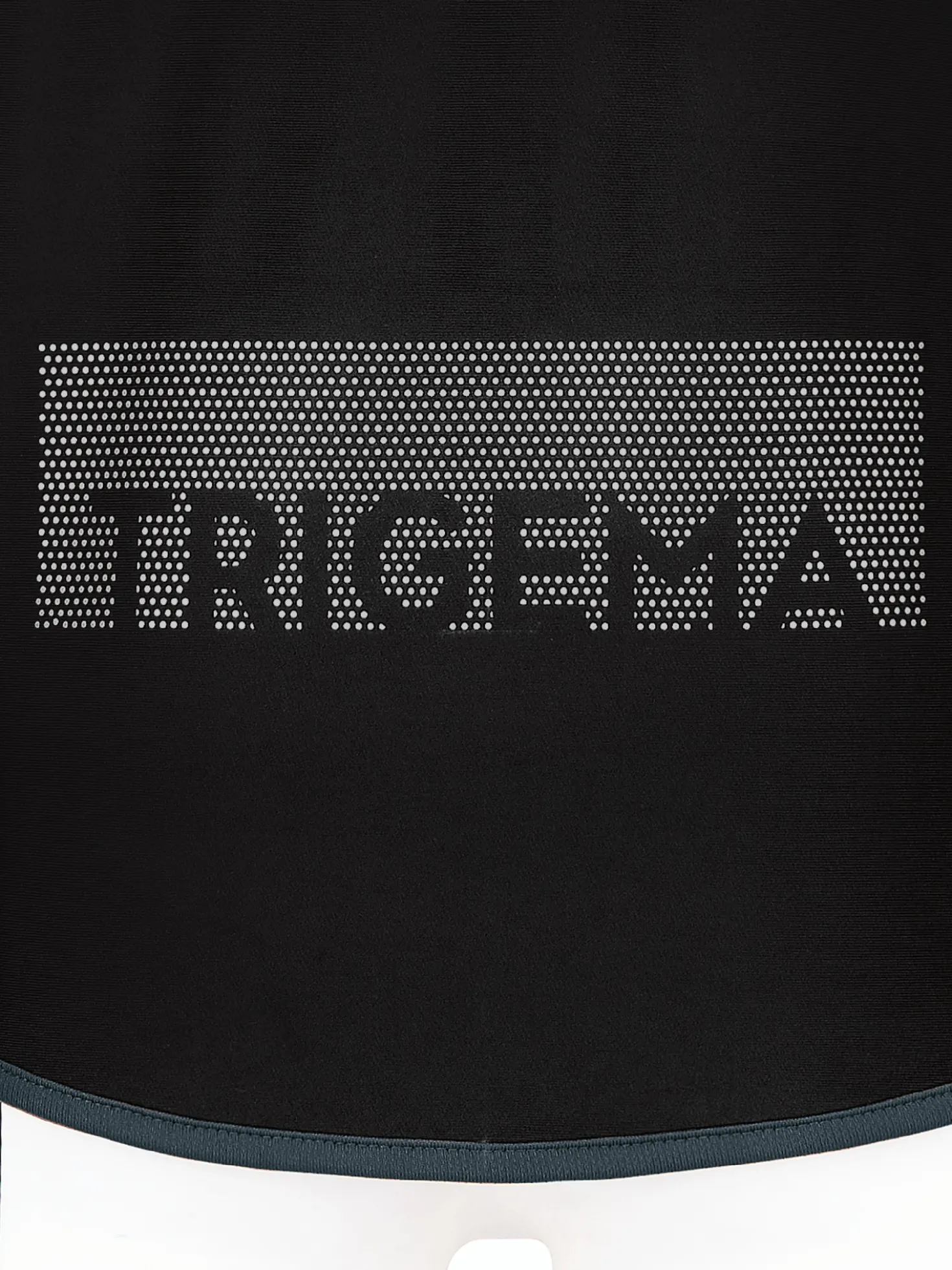 Praktische Sportjacke aus Microfaser Schwarz