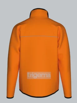 Praktische Sportjacke aus Microfaser Leuchtorange
