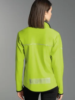 Praktische Sportjacke aus Microfaser Lemon