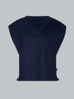 Pullunder mit V-Ausschnitt Navy