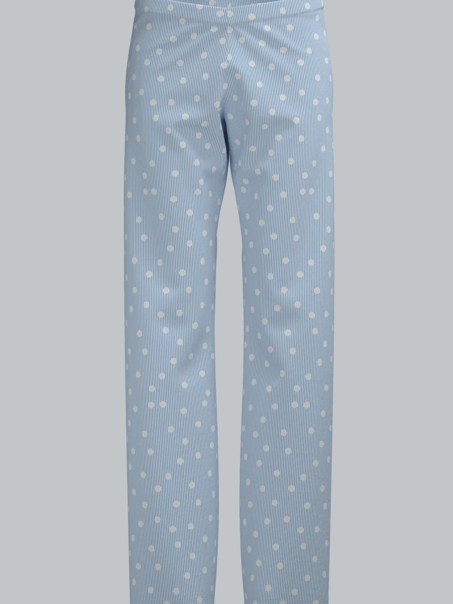 Pyjama Hose mit Allover "Punkt" Muster Horizont