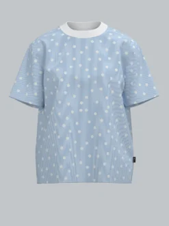 Pyjama Oberteil mit Allover 