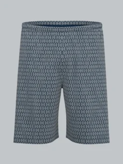 Pyjama Short mit modischem Allover-Muster Night-blue
