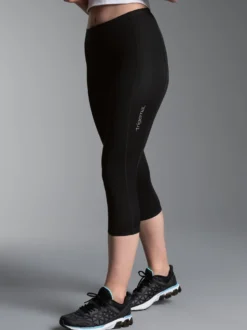 3/4 Radlerhose Schwarz