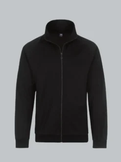 Raglanjacke aus Sweat-Qualität Schwarz