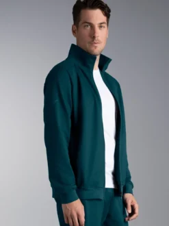 Raglanjacke aus Sweat-Qualität Saphir