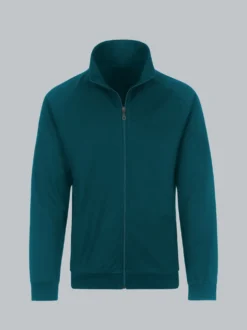 Raglanjacke aus Sweat-Qualität Saphir
