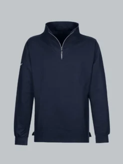 Reißverschluss-Sweater Navy