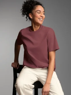 Relaxed Fit T-ShirtMahagoni