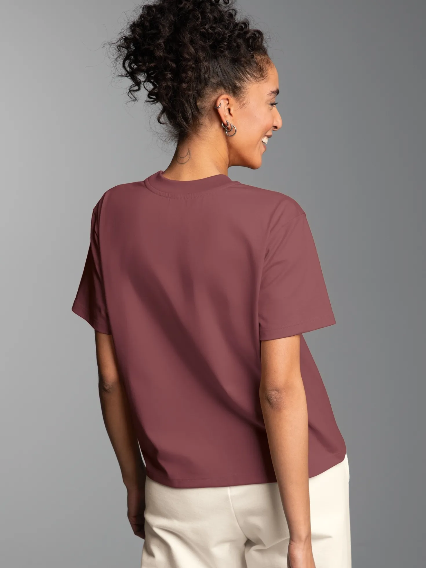 Relaxed Fit T-ShirtMahagoni