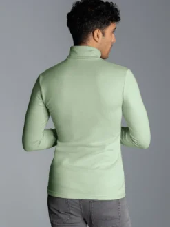 Rollkragenshirt Green tea