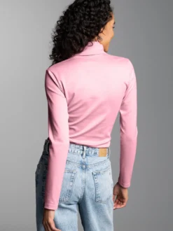 Rollkragenshirt Lilie