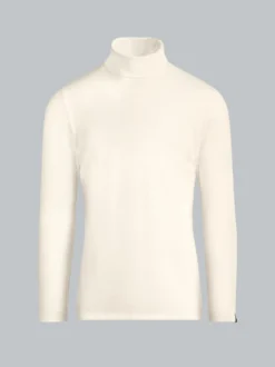 Rollkragenshirt Natur