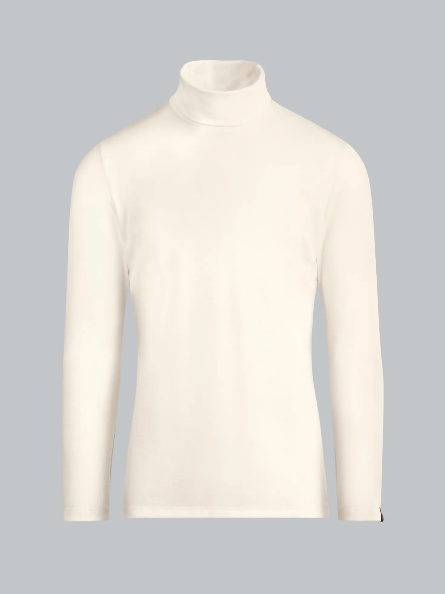 Rollkragenshirt Natur