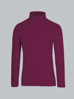 Rollkragenshirt Sangria