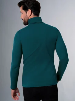 Rollkragenshirt Saphir