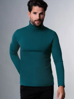 Rollkragenshirt Saphir
