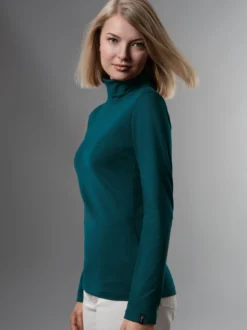 Rollkragenshirt Saphir