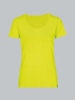 Rundhalsshirt aus Viskose Powergreen