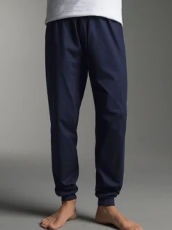 Schlafanzughose Bündchen Navy