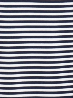 Shirt aus 100% Baumwolle mit 3/4-Arm Navy