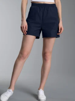 Shorts aus 100% Baumwolle Navy