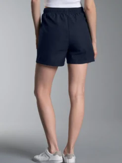 Shorts aus 100% Baumwolle Navy