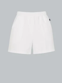 Shorts aus 100% Baumwolle Weiss