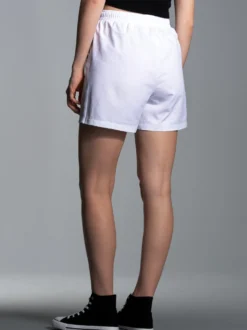 Shorts aus 100% Baumwolle Weiss